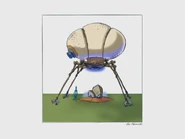 Concept art of the eco harvester