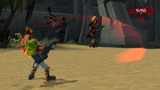 Scatter Gun gameplay from Jak II