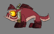 Lurker puppy concept art