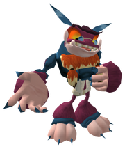 Brutter from Daxter render