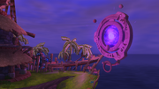 The rift portal which freed the Metal Heads into Sandover Village.