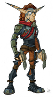 Torn from Jak II concept art