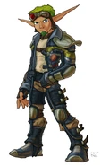 Jak from Jak X concept art