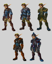 The Lost Frontier armor concept art