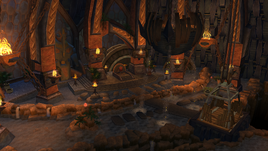 Wasteland Palace interior screen