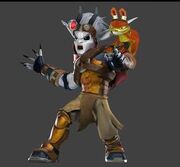 Dark Jak from Jak 3 render