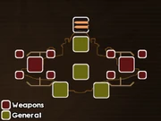 The Gunship's customization menu.