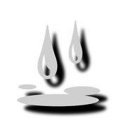 Oil slick icon.