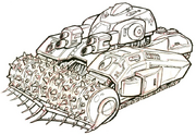 Security tank concept art