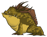 Sewer frog concept art