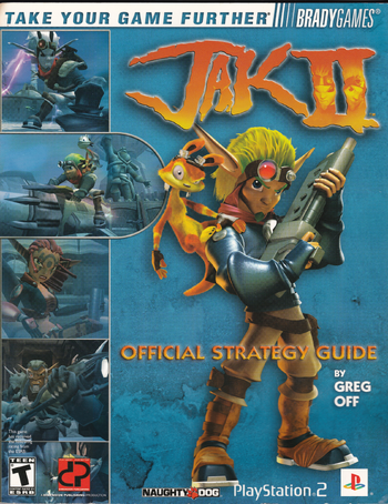 Jak II strategy guide (BradyGames) cover