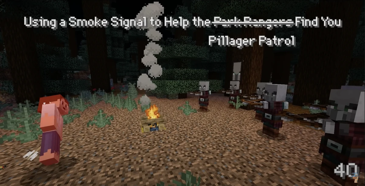 Using a Smoke Signal to Help the Pillager Patrol Find You Jake eyes