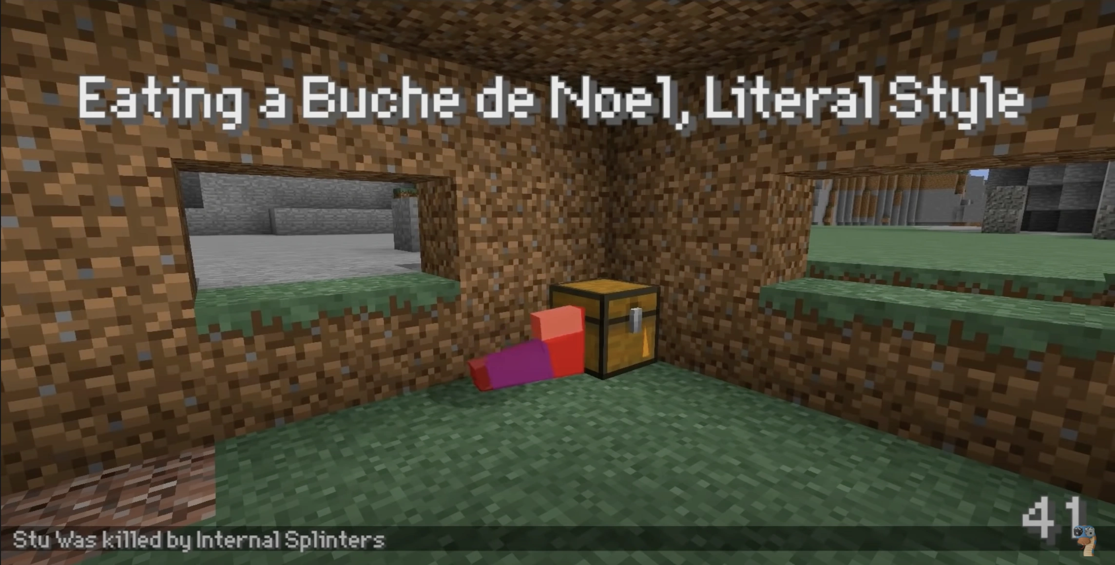 Eating A Buche De Noel Literal Style Jake Eyes Wiki Fandom