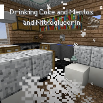 Drinking Coke And Mentos And Nitroglycerin Jake Eyes Wiki Fandom