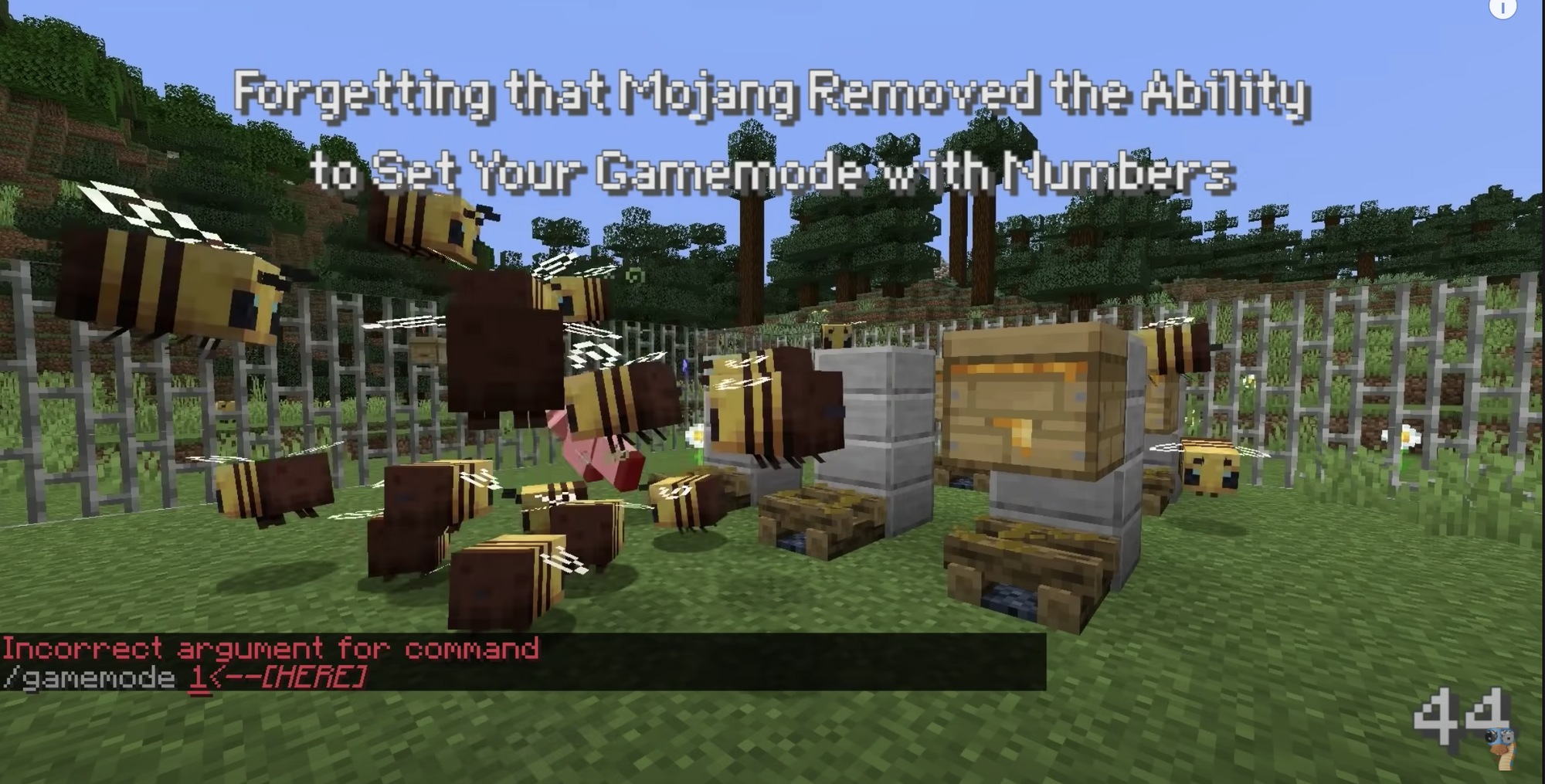 Forgetting That Mojang Removed The Ability To Set Your Gamemode With Numbers Jake Eyes Wiki Fandom