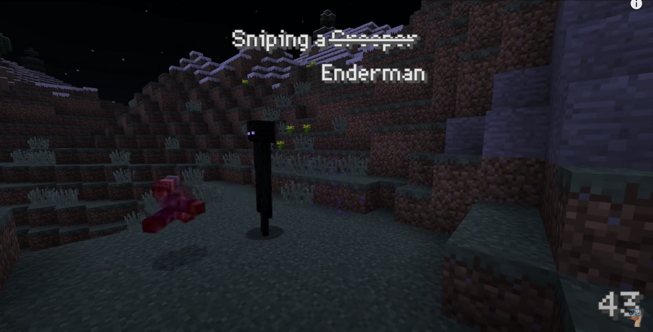 the real origin of the creeper and the enderman