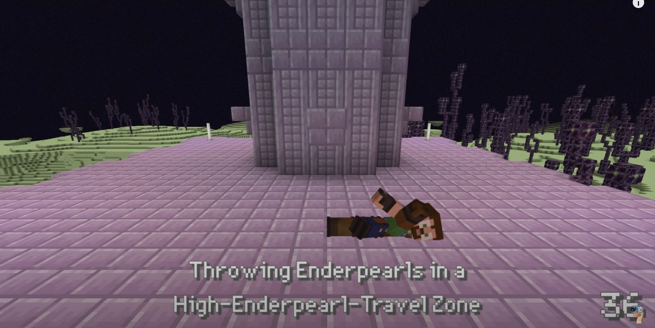 It's way too many enderpearls #minecraft #fypシ #minecrafter