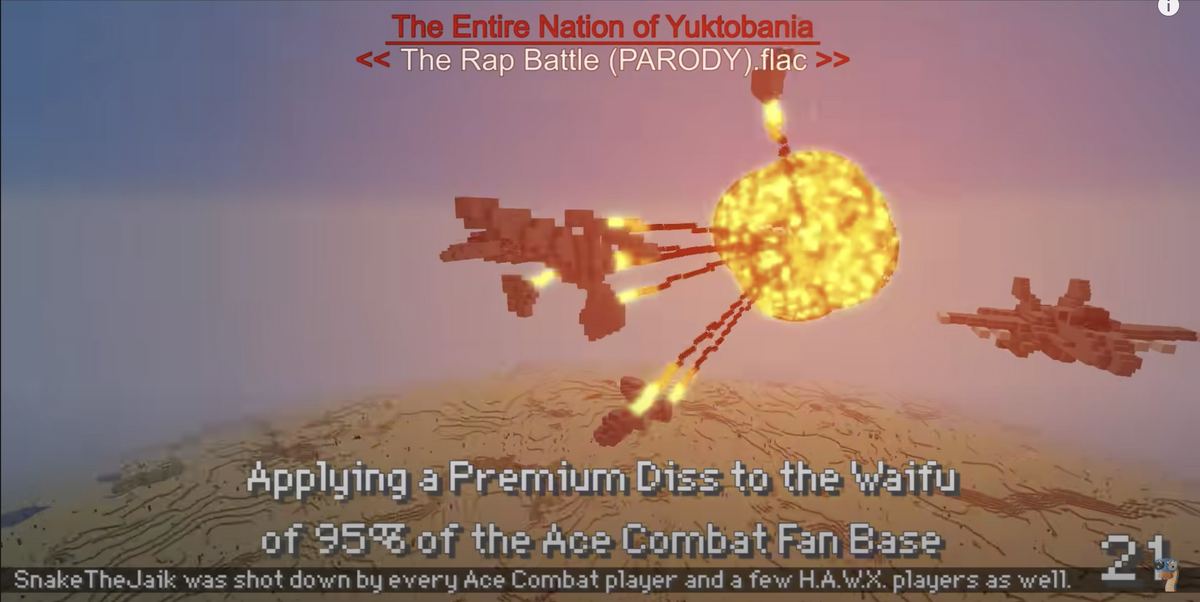 kvarter Information Lår Applying a Premium Diss to the Waifu of 95% of the Ace Combat Fan Base |  Jake eyes Wiki | Fandom