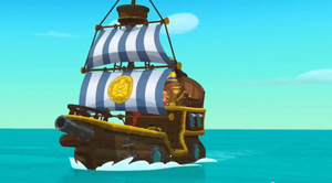 jake and the neverland pirates ship sail