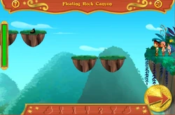 Floating Rock Canyon as it appears in "Plundering Pup