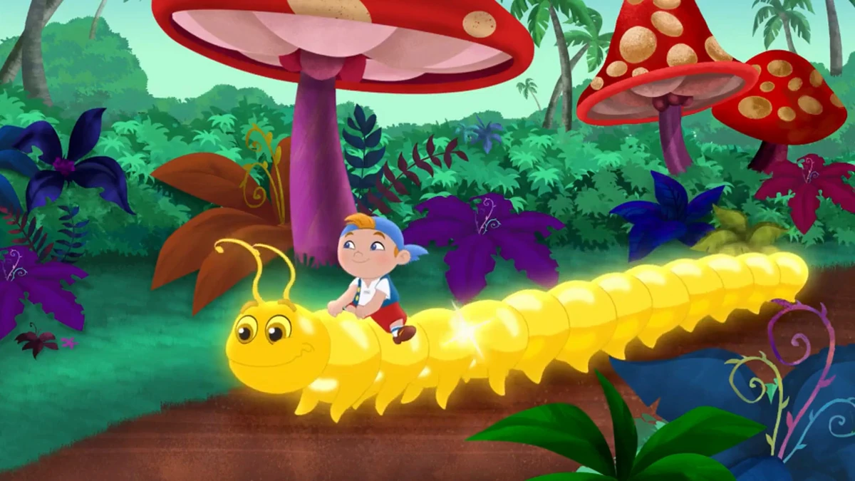 Golden Caterpillar Jake and the Never Land Pirates Wiki Fandom
