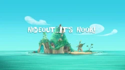 Hideout…It's Hook! title card