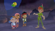 Jake& crew with Peter Pan-Jake Saves Bucky