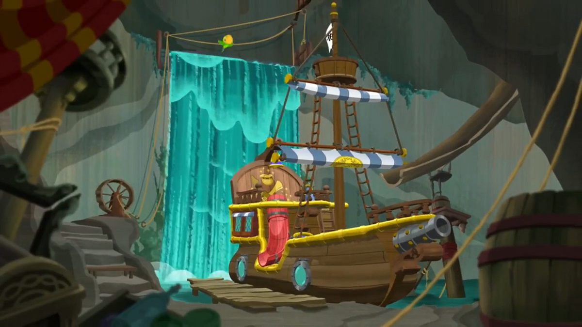 jake and the neverland pirates ship bed