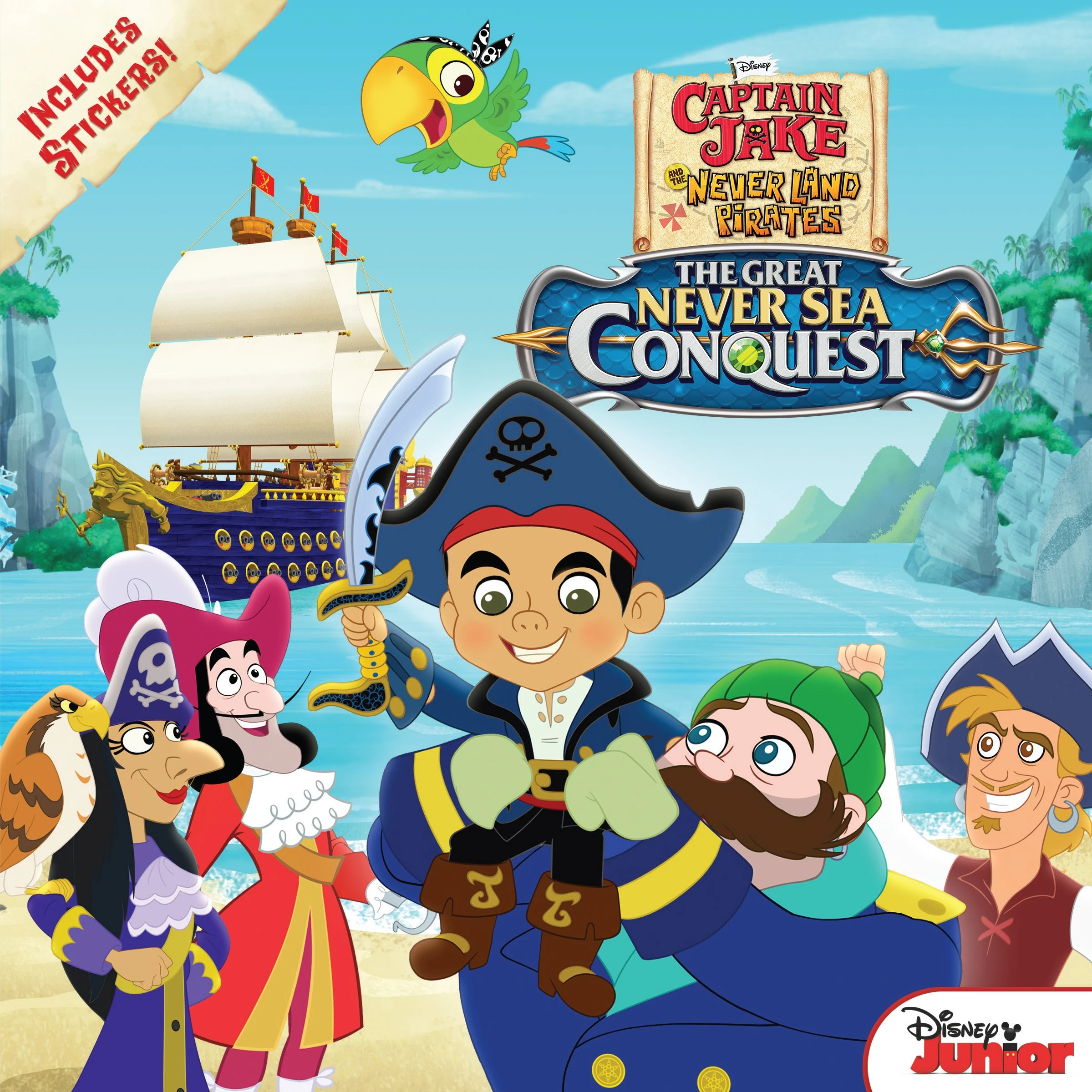 Captain Jake and the Never Land Pirates The Great Never Sea ...