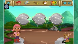 Izzy and Patch in Sailor Swamp in "Izzy´s Pet Puzzle"