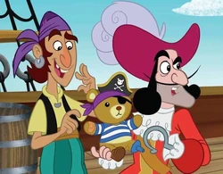 Bones with Captain Hook in "Save Me, Smee!"