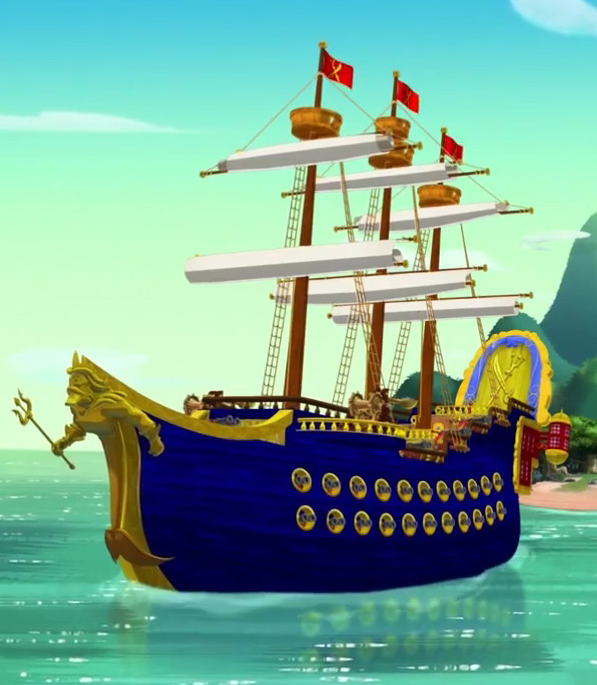 jake and the neverland pirates ship sail
