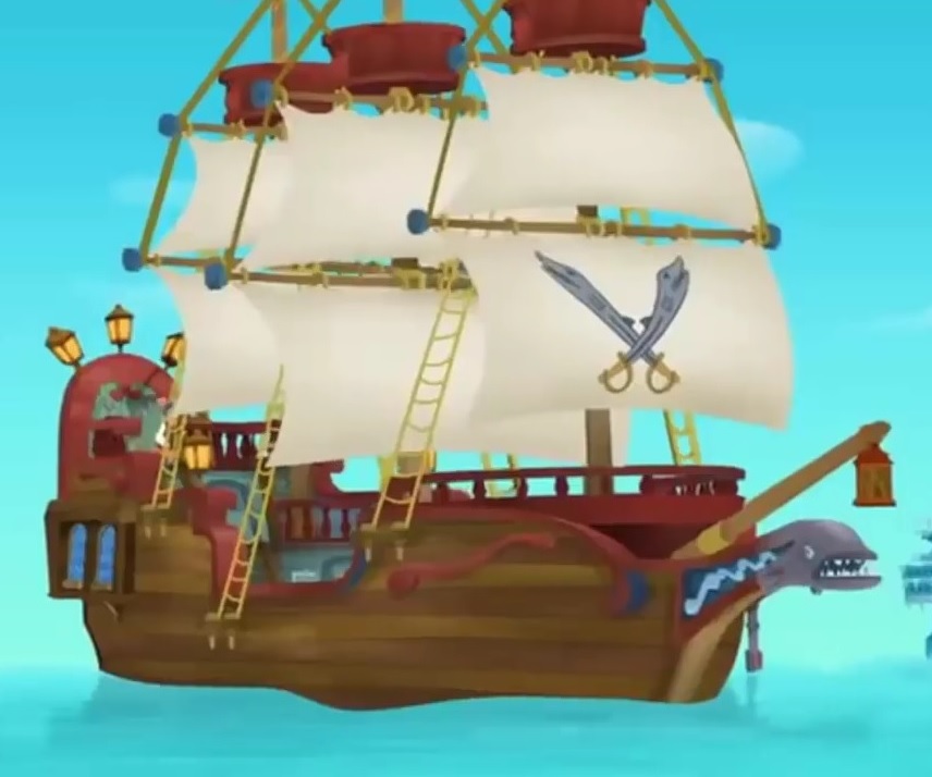 jake and the neverland pirates ship