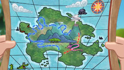 Cubby S Map Jake And The Never Land Pirates Wiki Fandom