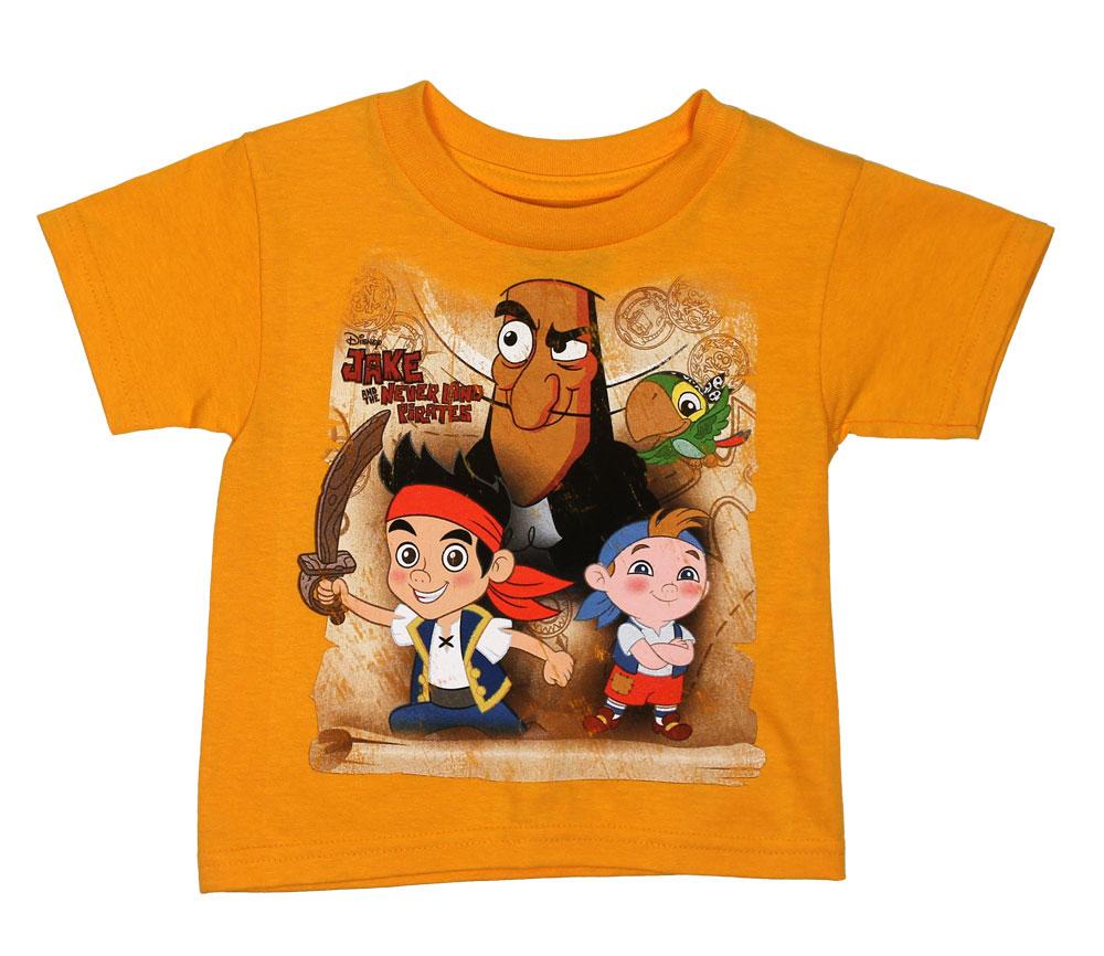 Jake & Never Land Pirates T Shirt Iron on Transfer