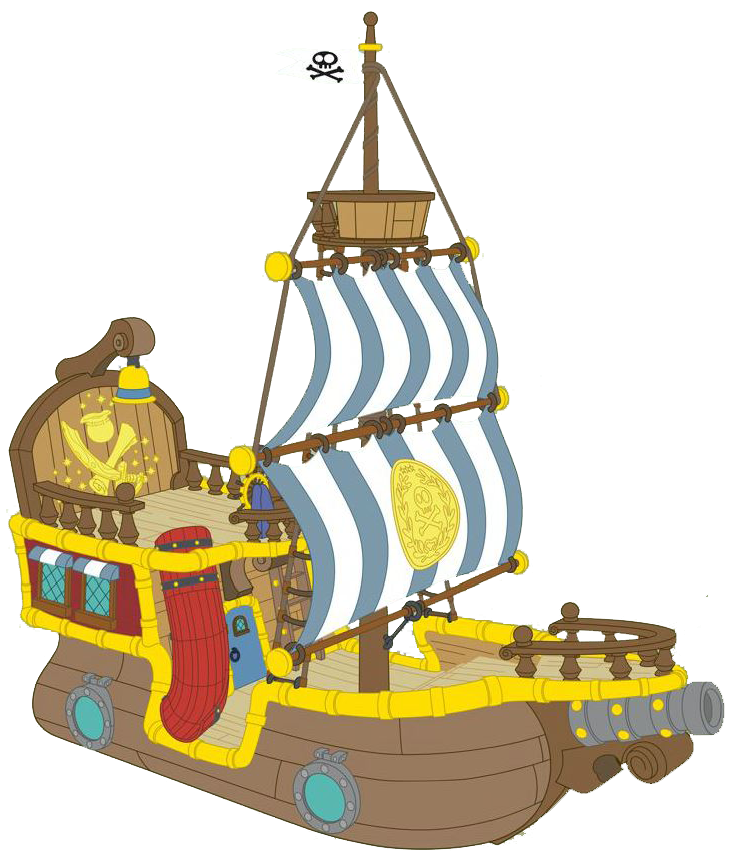 jake and the neverland pirates ship