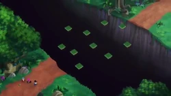 Floating Rock Canyon as it appears in Jake's Buccaneer Blast.