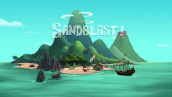 Sandblast titlecard