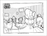 Jake's Story Quest Coloring Page 9