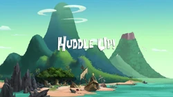 Huddle Up! title card