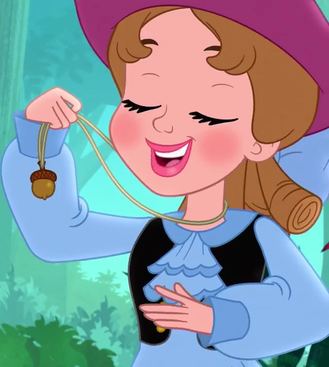 Peter pan acorn necklace online