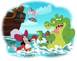 Tick-Tock with Captain Hook and Mr