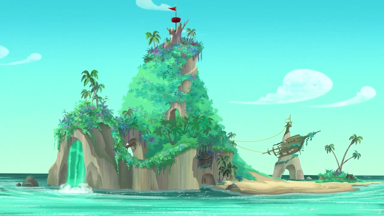 jake and the neverland pirates island