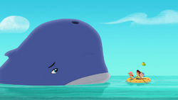 3 Captain Jake Never Land Pirates Ocean creature sets whale Squid Angler Disney