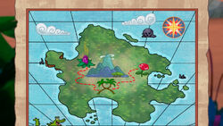 Cubby S Map Jake And The Never Land Pirates Wiki Fandom