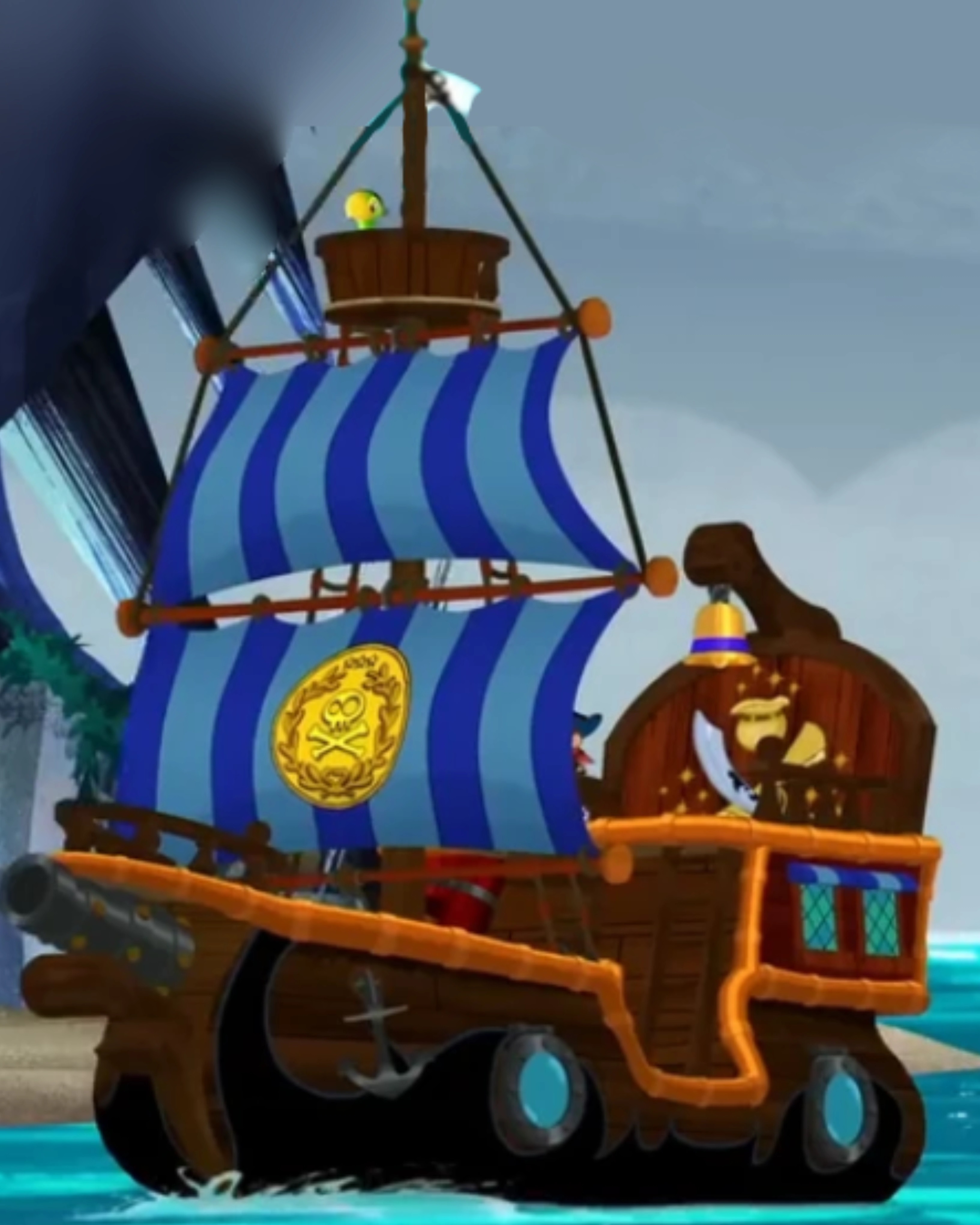 jake and the neverland pirates ship