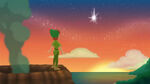 Peter on Belch Mountain-Peter Pan Returns