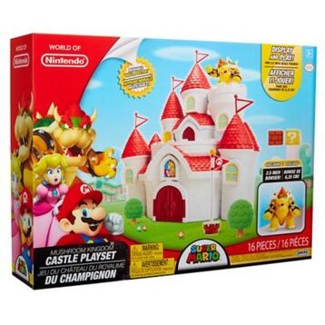 Nintendo Super Mario Deluxe Bowser Battle Action Figure Playset