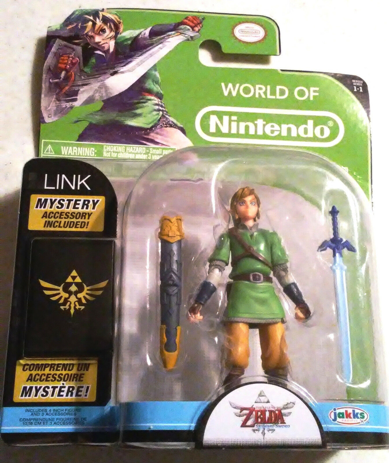 The Legend of Zelda Ocarina of Time Link 4 Inch Action Figure