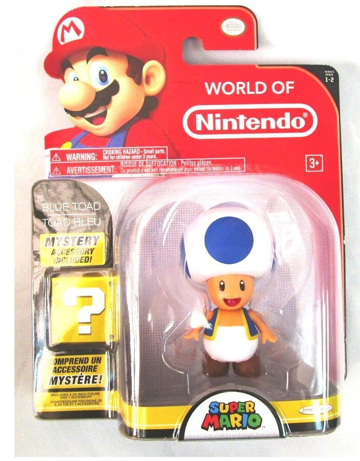 Jakks Pacific Mario 4 Inch World of Nintendo Series 2-2 Cat Mario Figure OG